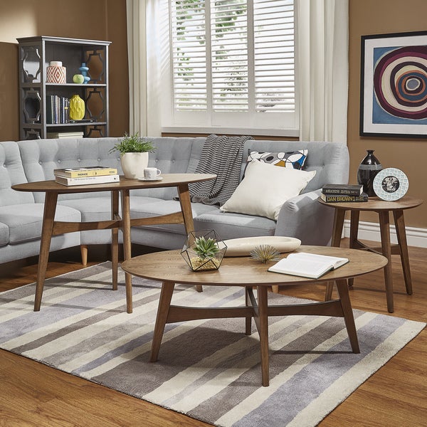 Rona Wood Accent Tables iNSPIRE Q Modern