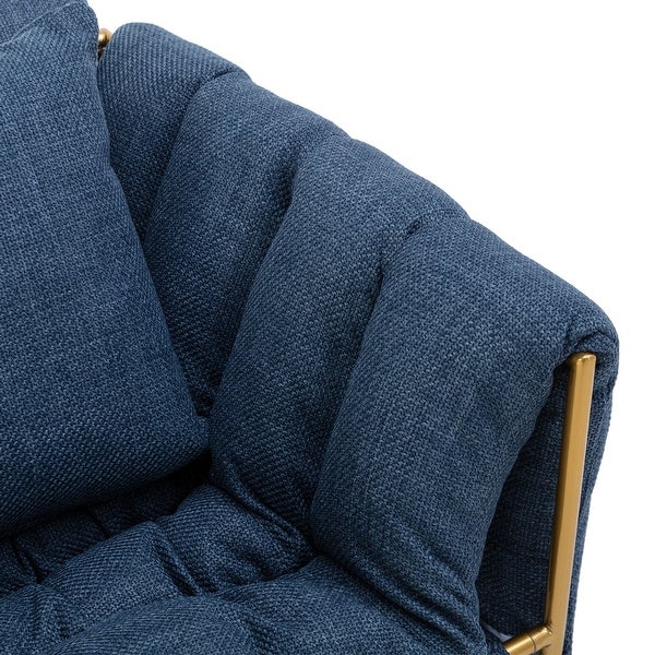 Fabric Accent Chair Leisure Sofa Chair with Thick Cushion