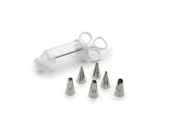 Fox Run 4396 Icing Syringe Set