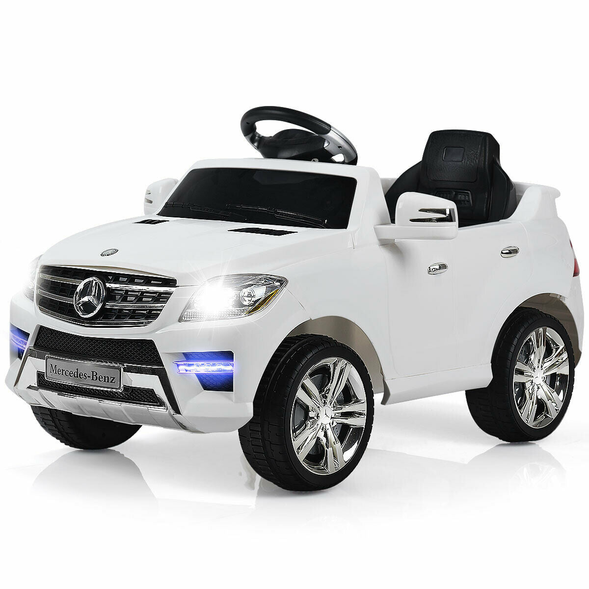 Costzon Ride On Car, Licensed Mercedes Benz ML350 6V Electric 2WD Battery Powered Kids Vehicle