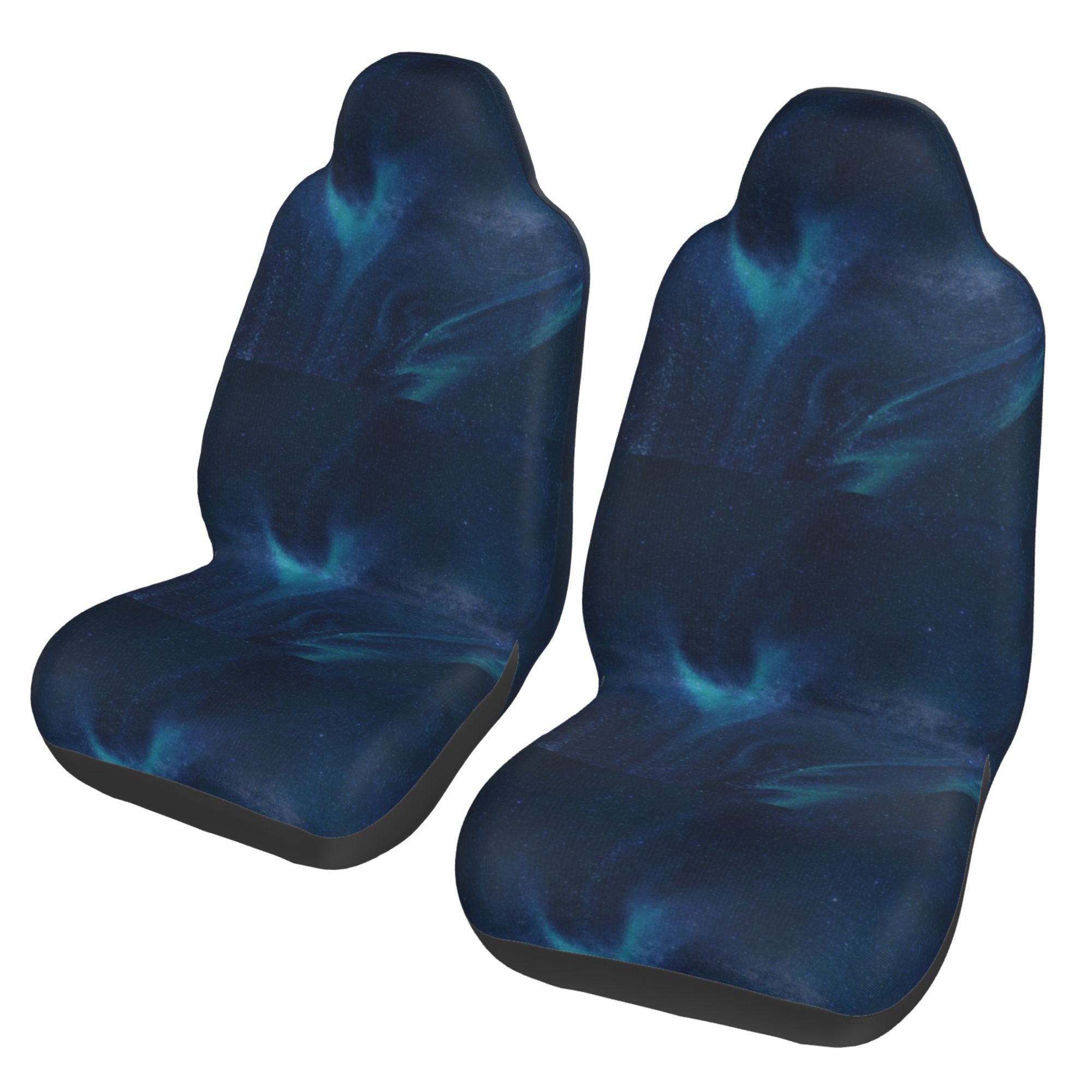 ZICANCN Car Seat Covers Front Seats Only，Mysterious Galaxy Automotive Seat Covers Protectors for Cars Trucks Suv 2 Pack