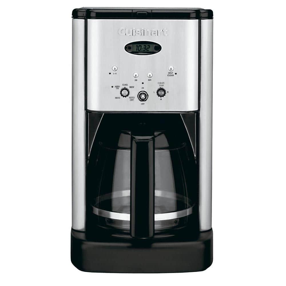 Cuisinart Brew Central 12Cup Stainless Steel Drip Coffee Maker with Glass Carafe