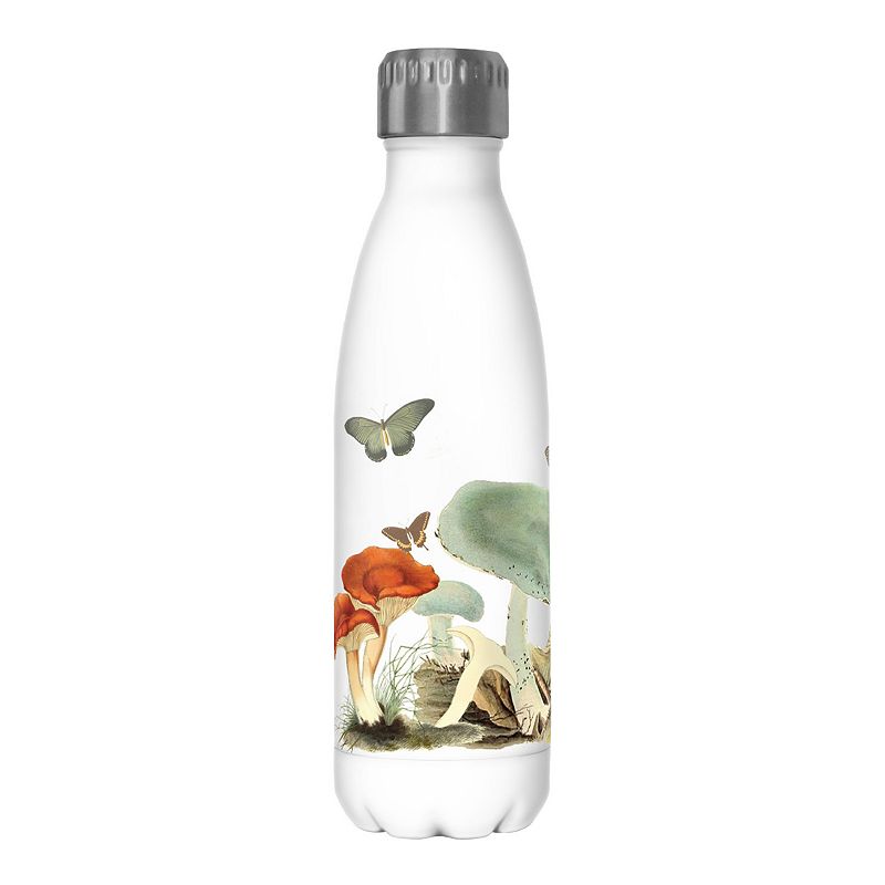 VLIN Vintage Mushrooms 17-oz. Water Bottle