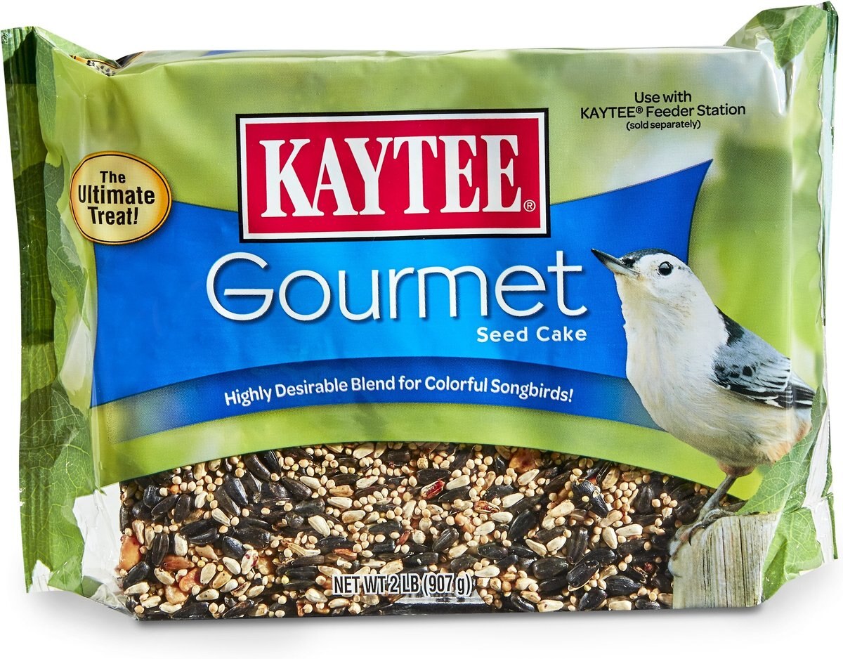 Kaytee Gourmet Seed Cake Wild Bird Treats， 6 count