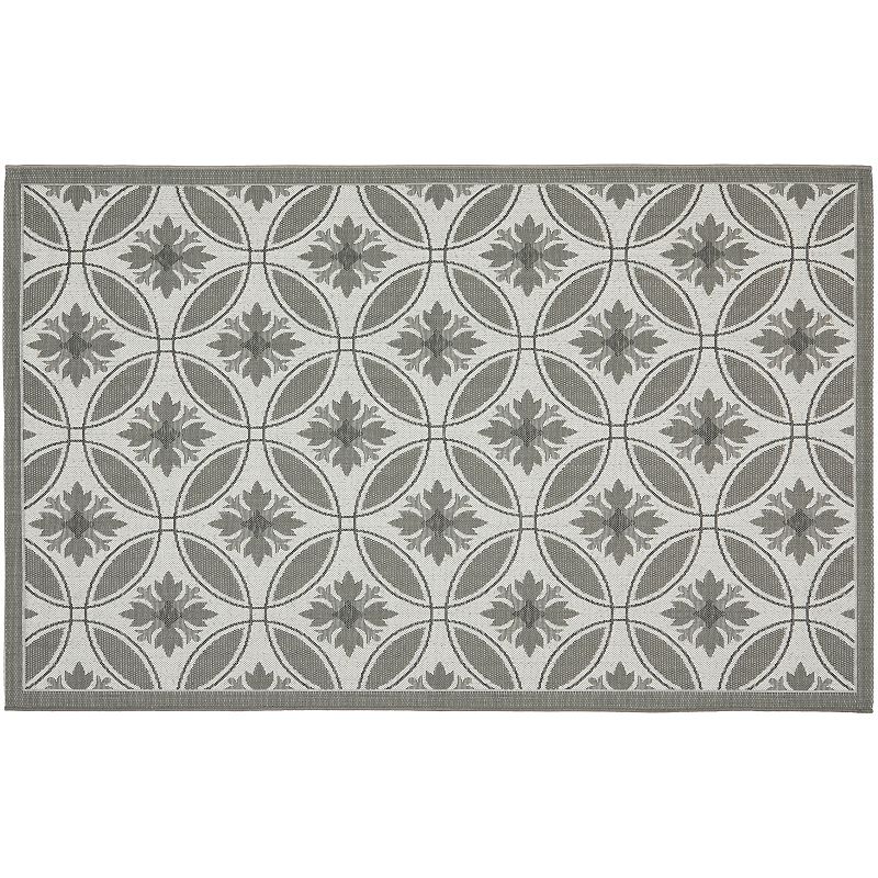 Safavieh Lyndhurst Floral Vines Geometric Rug