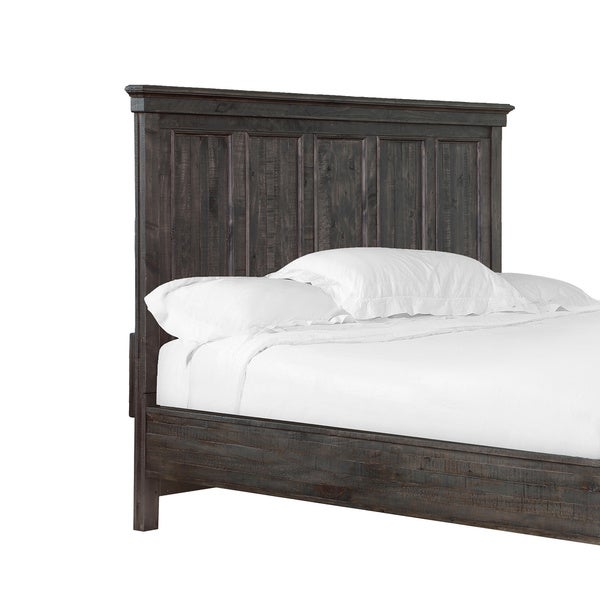 Carbon Loft Lily Wooden Black King Panel Bed Headboard - - 21906767