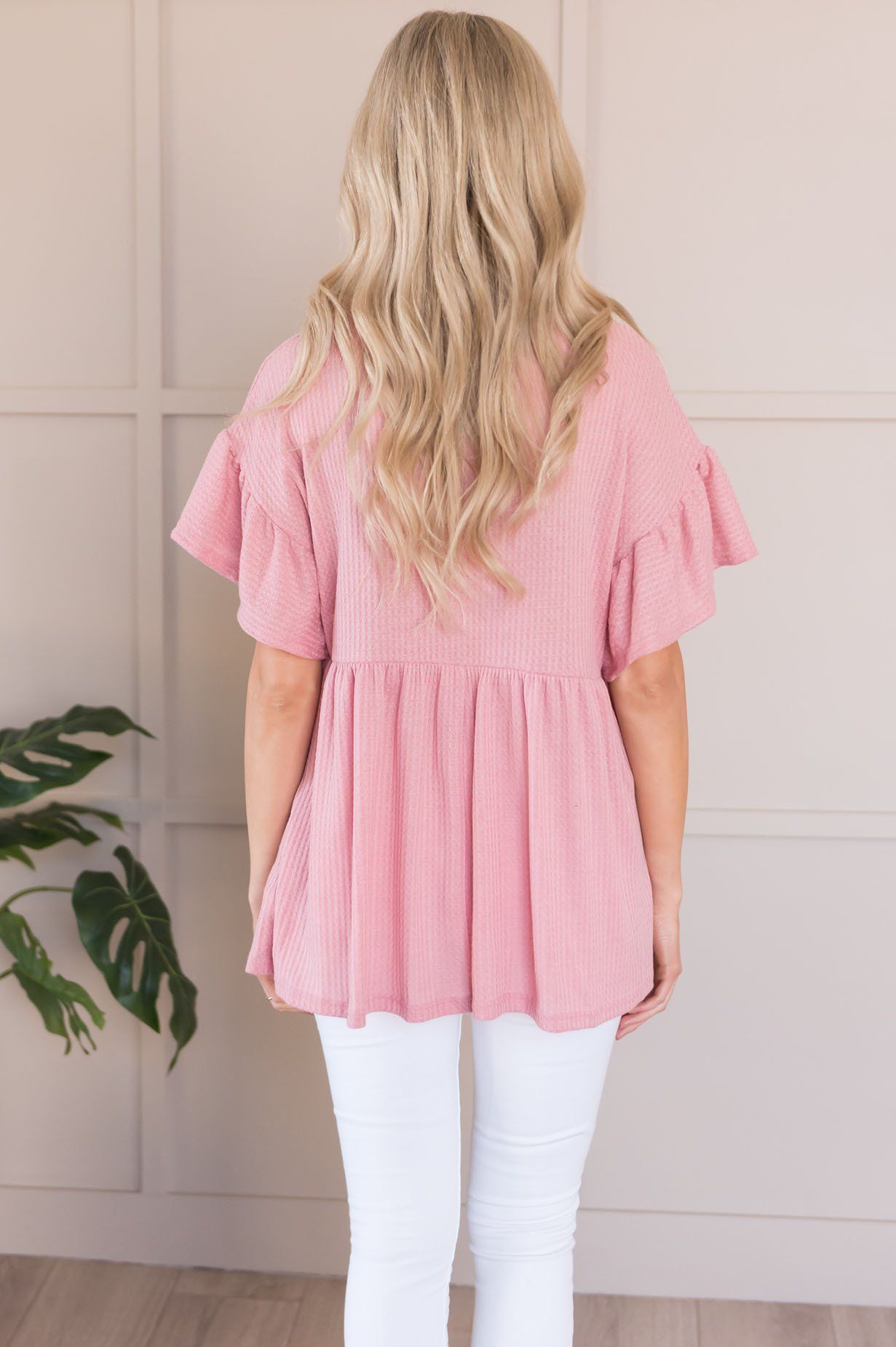 Dare To Dream Modest Babydoll Blouse