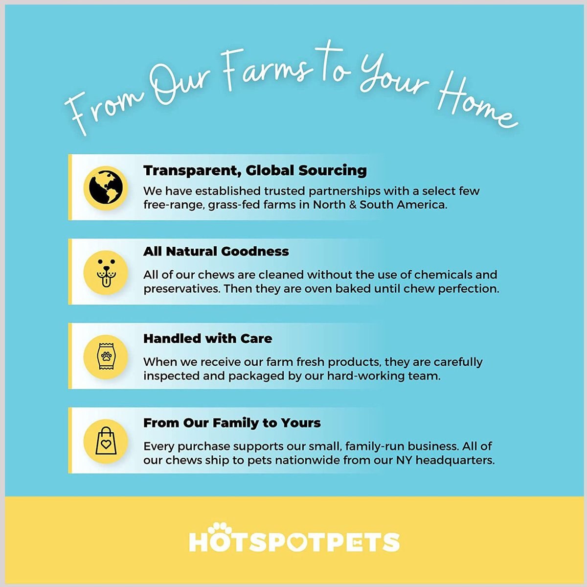 HOTSPOT PETS Split Beef Trachea Dog Treats