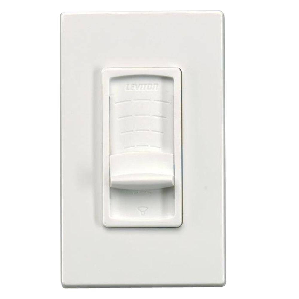 Leviton Decora Strauss Transformer-Free Impedance Matched Volume Control White SGVSM-W