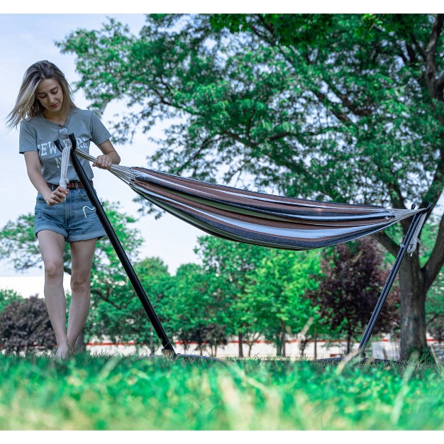 Two Person Hammock With Stand Backyard Expressions