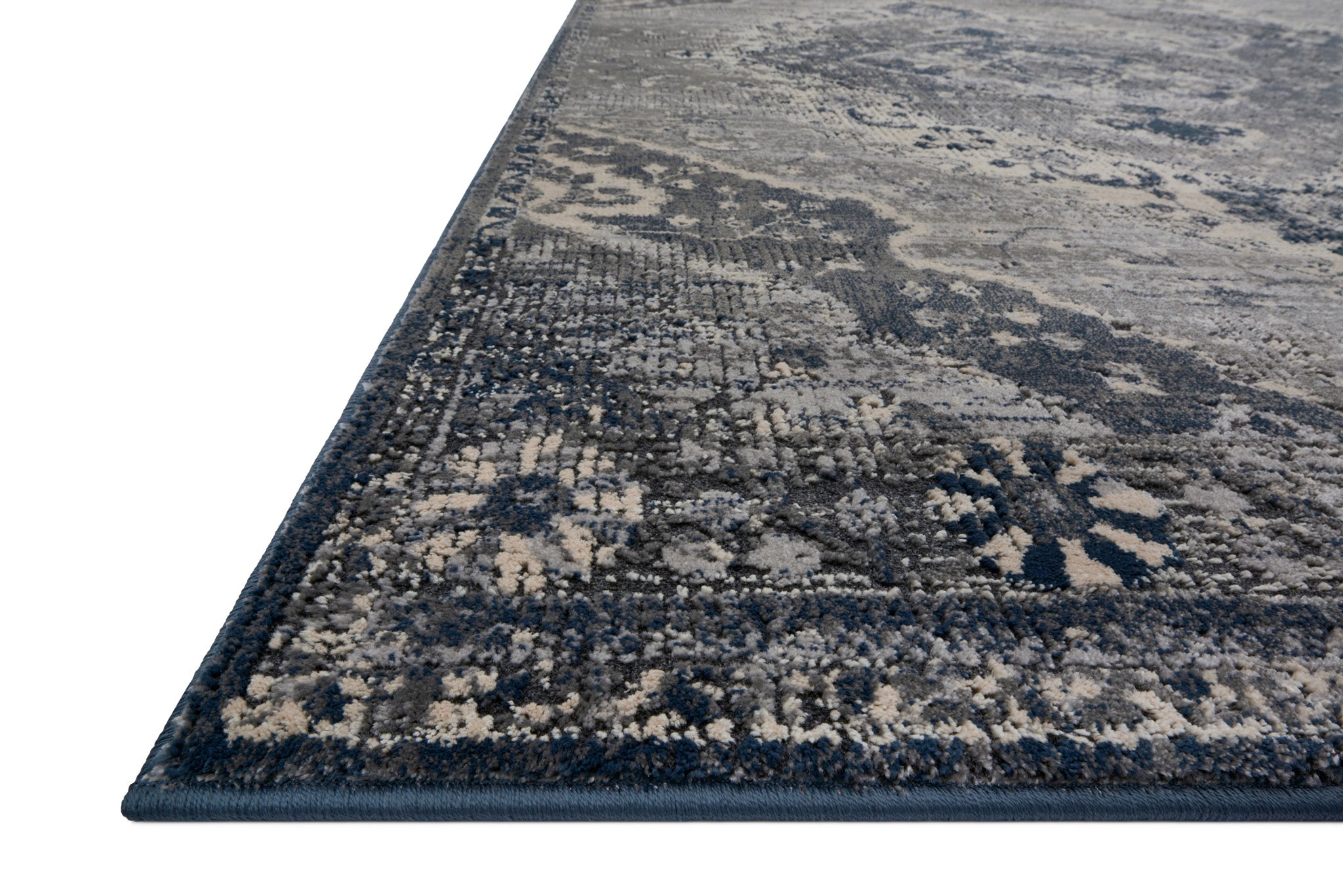 Everly Silver & Grey Rug