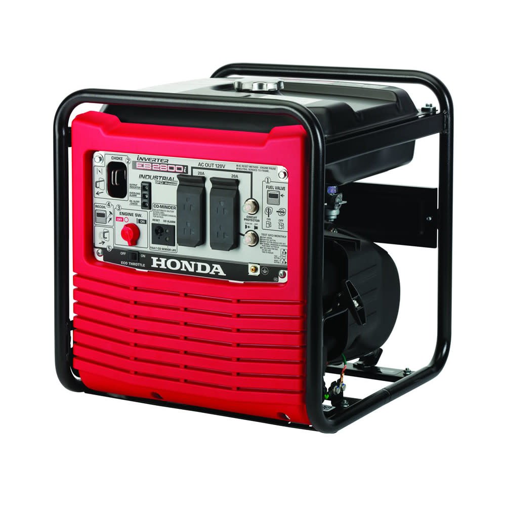 Honda Inverter Generator Gas 186cc 2800W with CO Minder ;