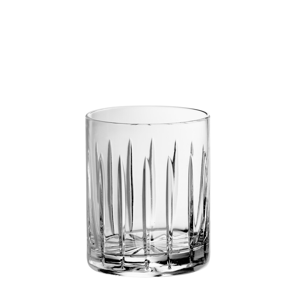 Majestic Gifts Inc. Crystal Double Old Fashioned Tumblers   14 oz.  Set of 6