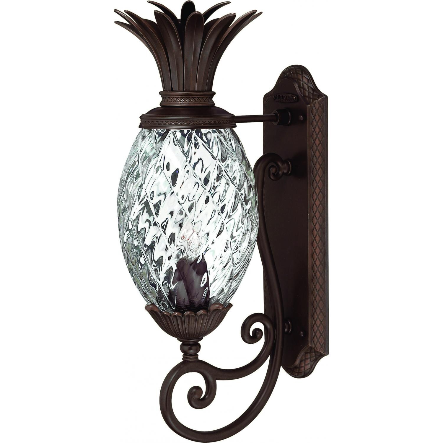 Hinkley Lighting Plantation One Light 22-Inch Outdoor Wall Light