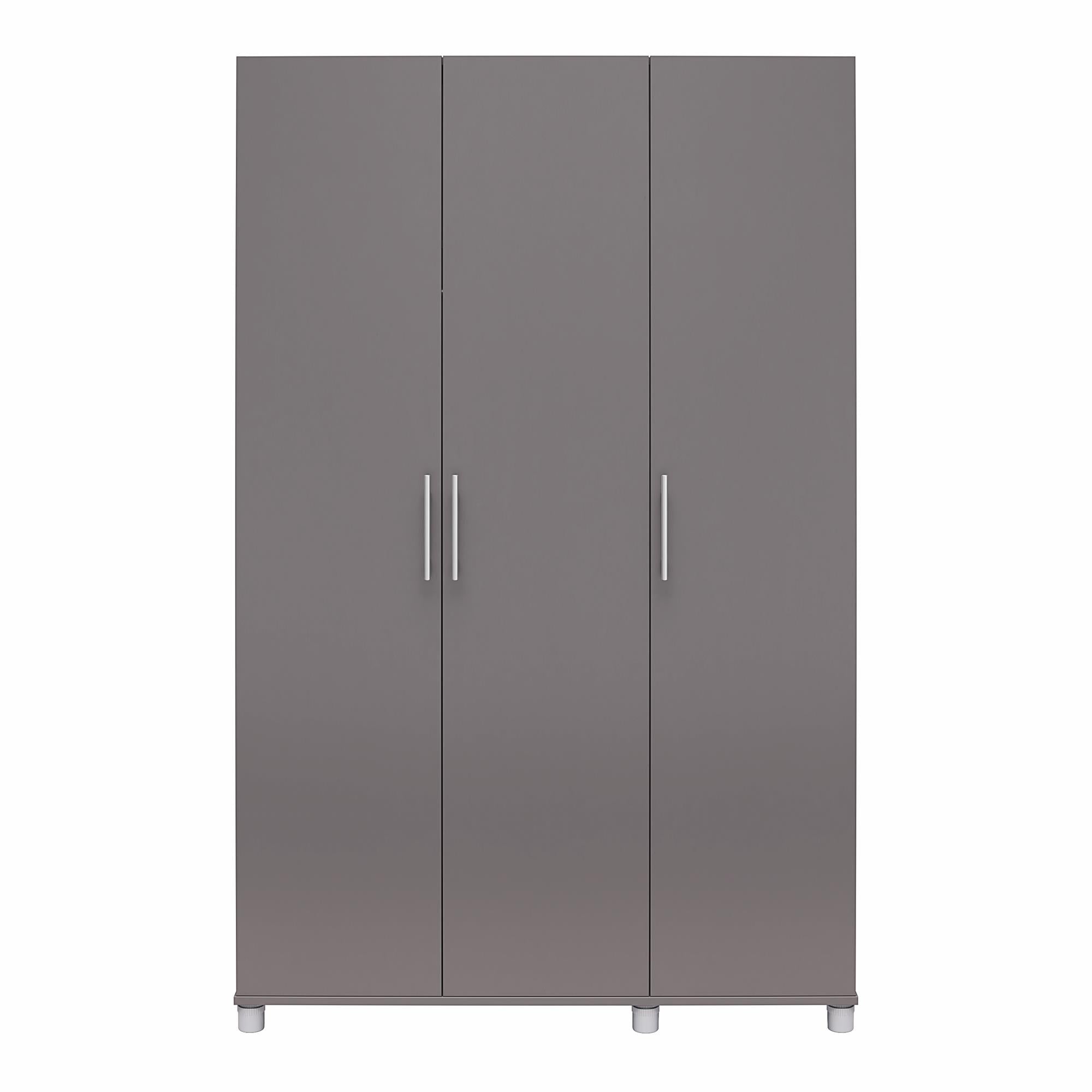 Systembuild Evolution Westford 3 Door Wardrobe, Graphite Gray