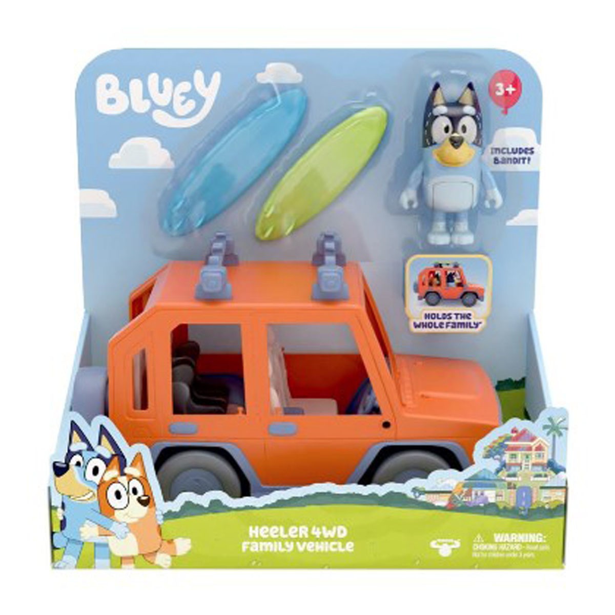 License 2 Play Bluey 4WD Family Vehicle Toy