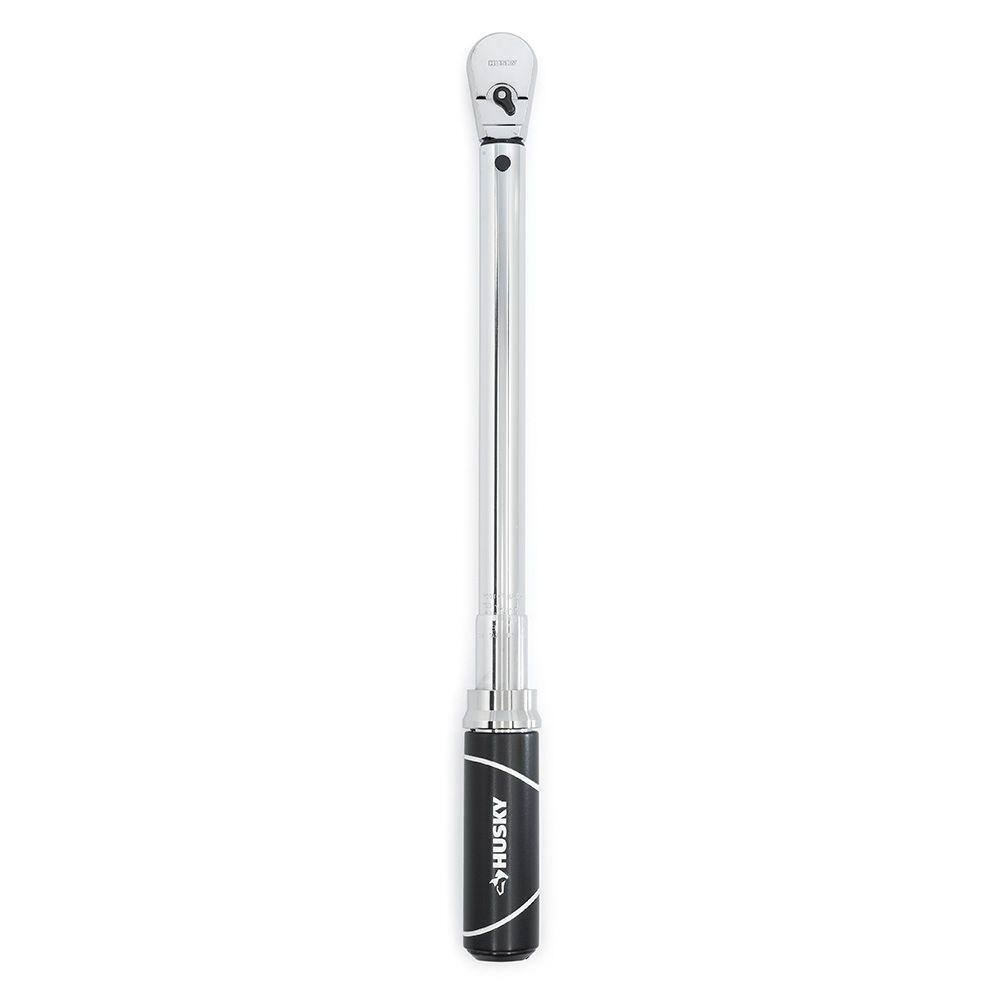 Husky 40 in.lbs. to 200 in.lbs. 14 in. Drive Torque Wrench H4DTWA-03