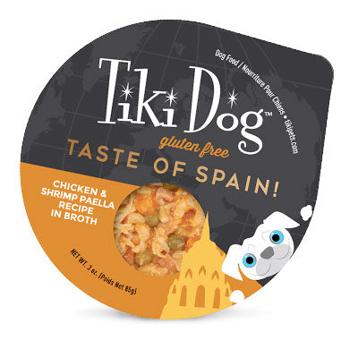 Tiki Dog Petites Taste of Spain! Spanish Paella