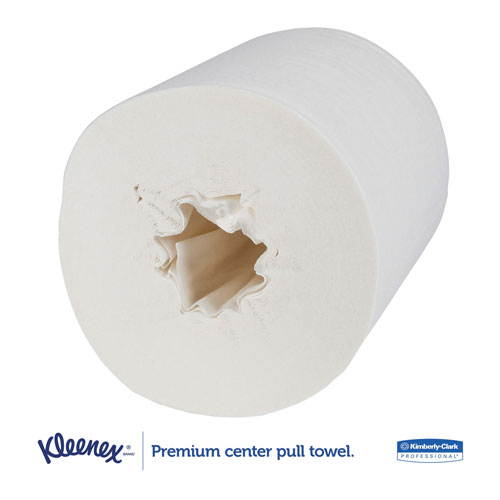 Kimberly-Clark Kleenex Premiere Center-Pull Towels | Perforated， 15 x 8， 8 2