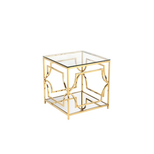 Edward Side Table Brass.