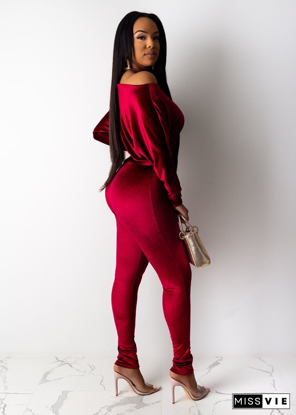 Lovers Touch Velvet Jumpsuit