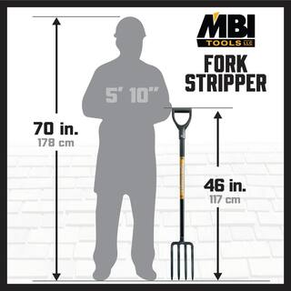 MBI 46 in. Steel Roof Fork - Made In USA MBIFK