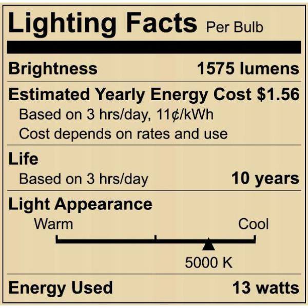 100-Watt Equivalent A19 Non-Dimmable LED Light Bulb Daylight (16-Pack) A7A19A100WUL03