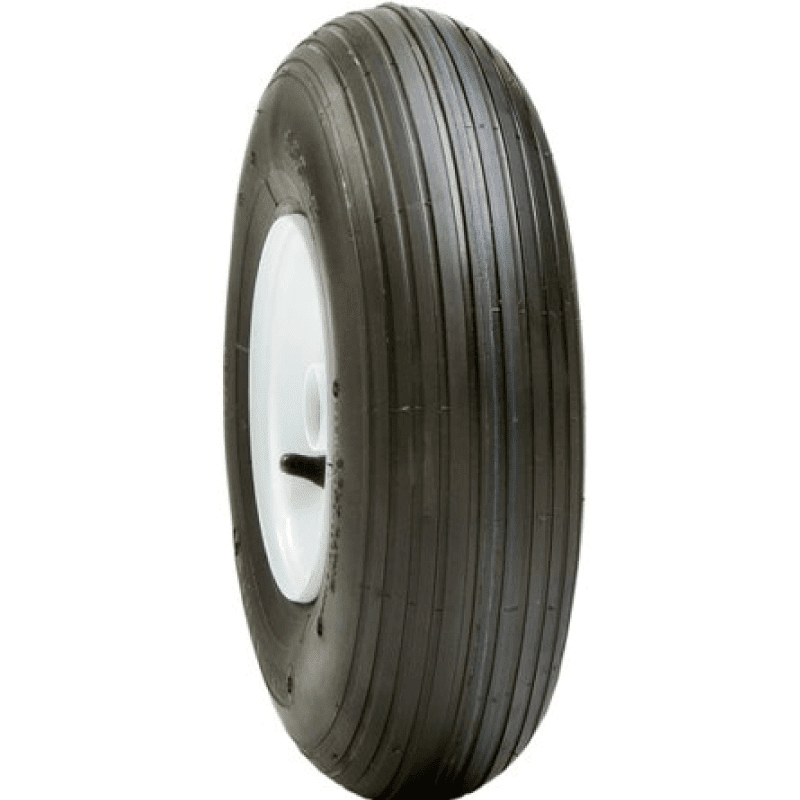 Greenball Wheelbarrow 4.80/4.00-8 4 PR Rib Tread Tubeless Lawn and Garden Tire (Tire Only)