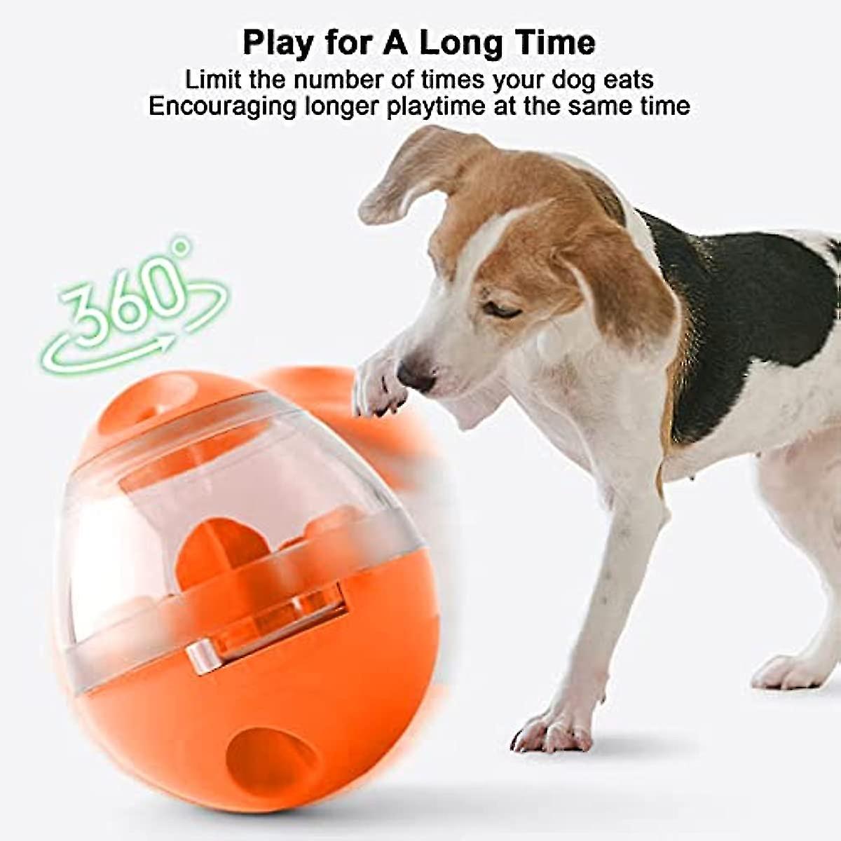 Dog Treat Ball  Treat Dispensing Dog Toys  Interactive Dog Toys Puzzles Ball Toys For Dogs  Pet Slow Feeder Ball