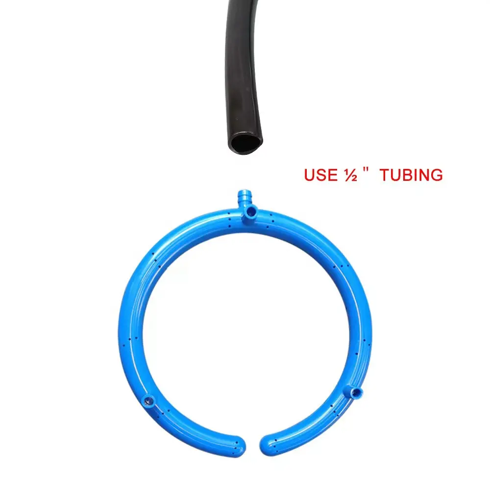 Hydroponics watering drip ring for medical herb/flowering/seeding stage watering ring