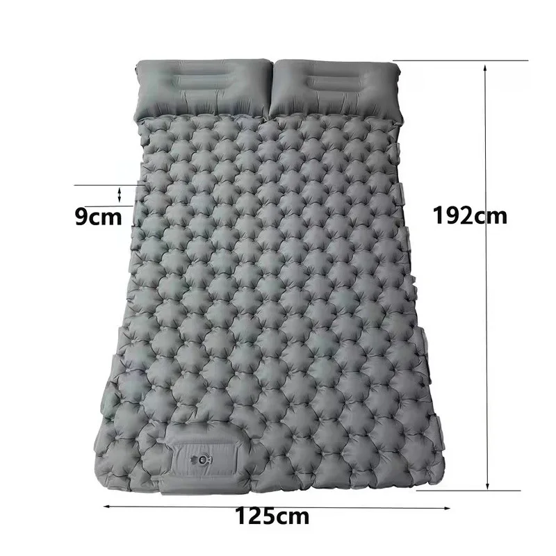 Camping Mat 1 2 Person Ultralight Inflatable Mattress Air bed Sleeping Pad Folding Air Mattress With Pillow