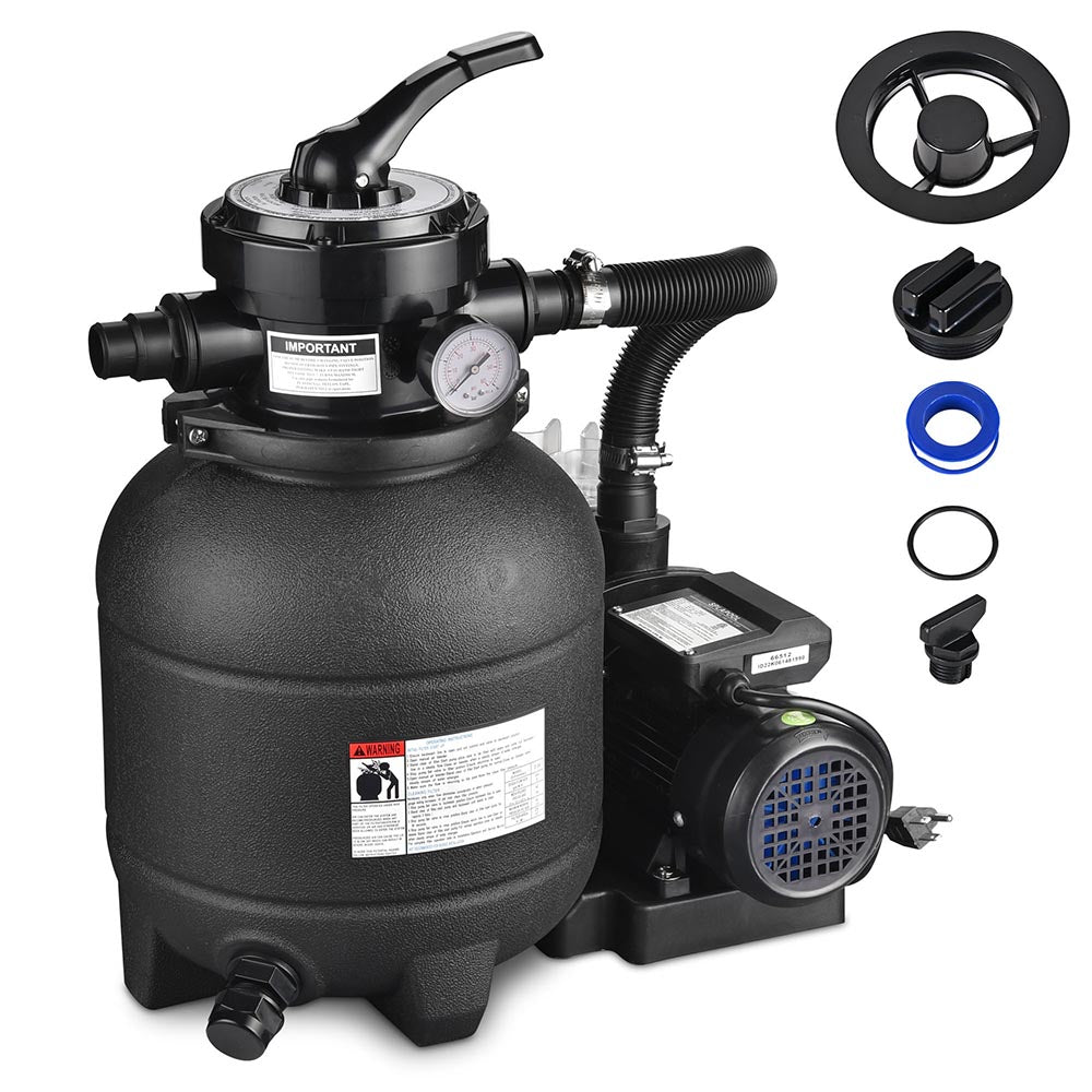 Yescom Above Ground Swimming Pool Pump and Filter System