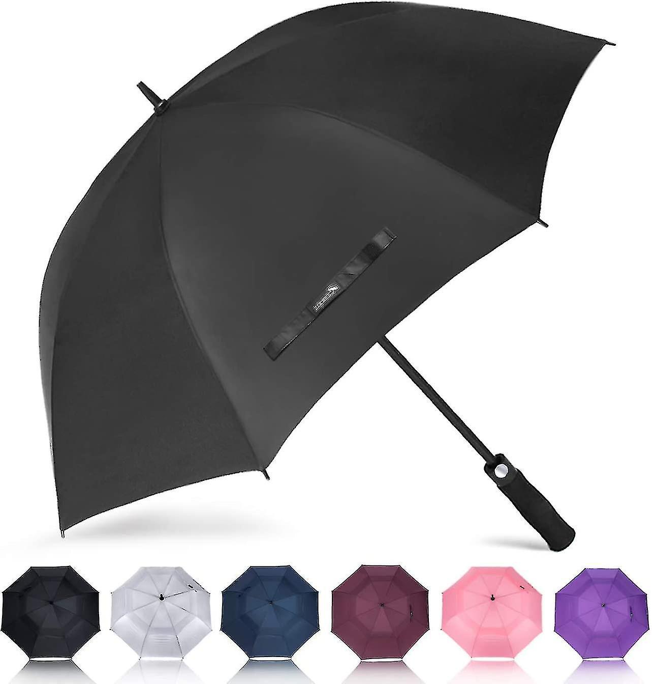 Liangnv Golf Umbrella 54/62/68 Inch， Large Windproof Umbrellas Automatic Open Oversize Rain Umbrella