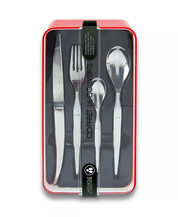 Laguiole Evolution Heritage 16-Piece Flatware Set Service for 4