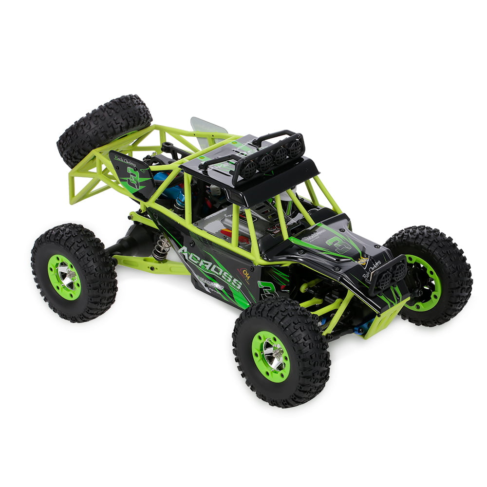 Wltoys 1/12 50km/H High Speed RC Car for Kids/Adult Gift，2.4G 4WD off Road Car，Rock Crawler Cross-Country RC Truck