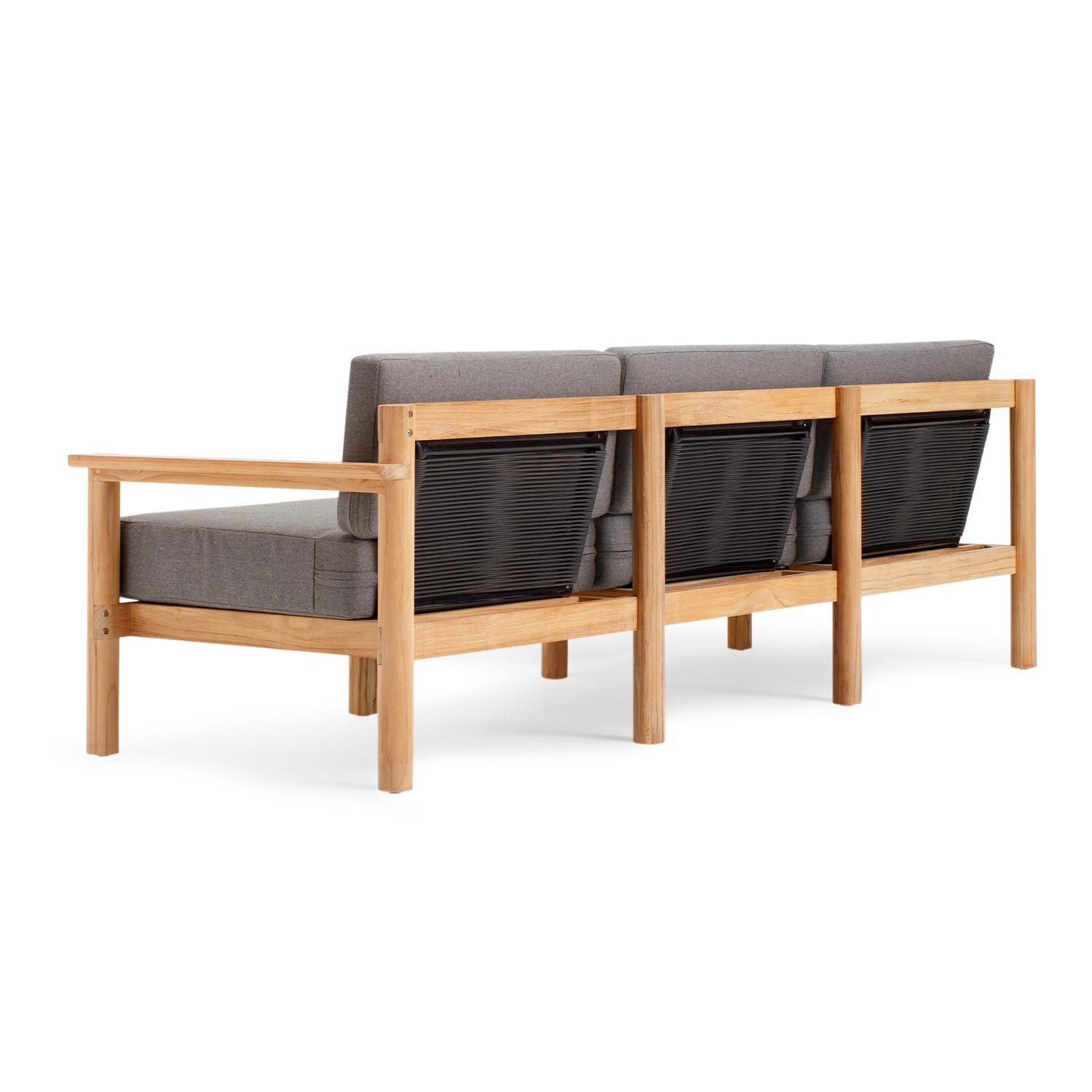 Neighbor Sofa W/ Teak Arms