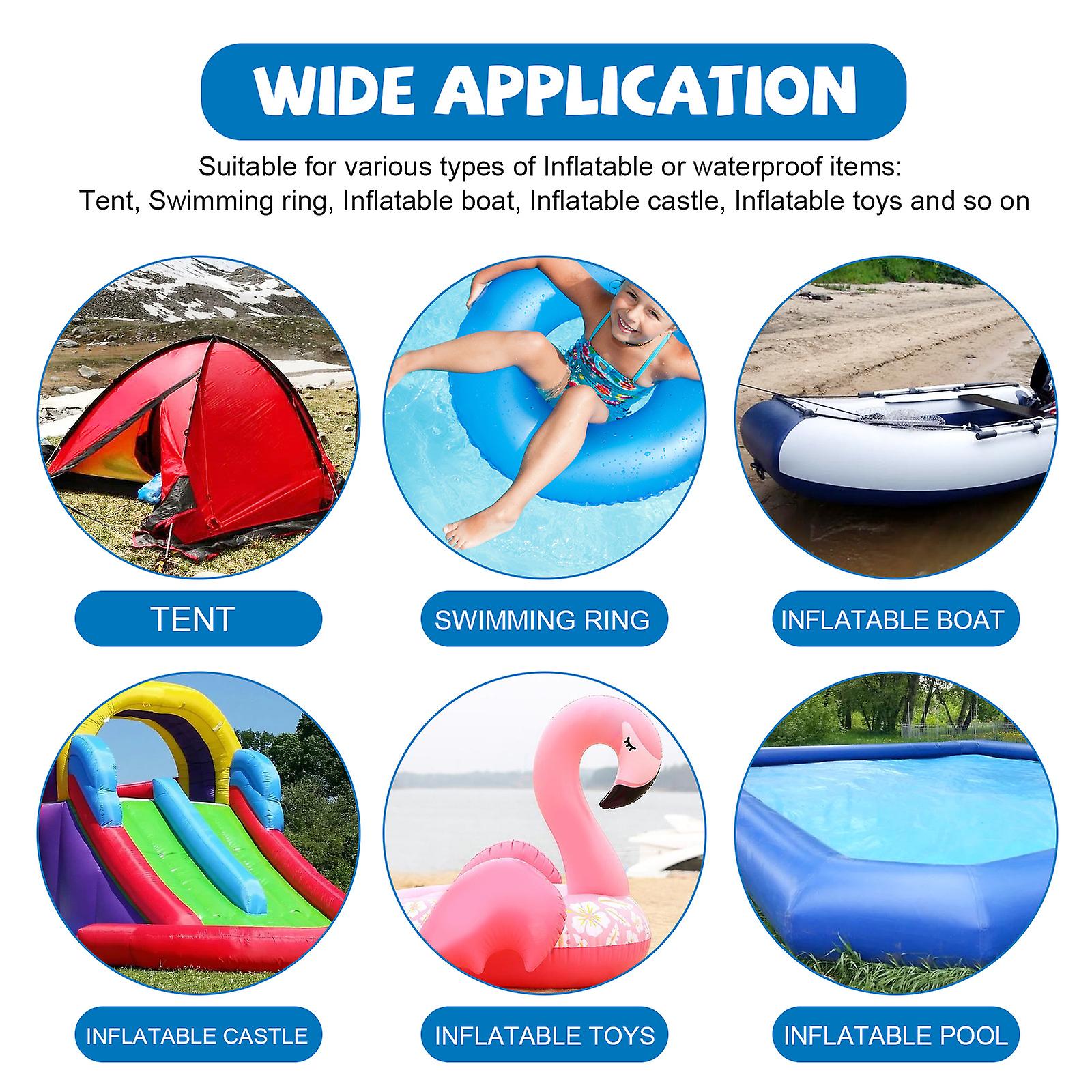 Swimring Repair Repair Kit Self-adhesive Lining Patch Swimming Ring Inflatable Pontoon Waterproof Sealing Sticker