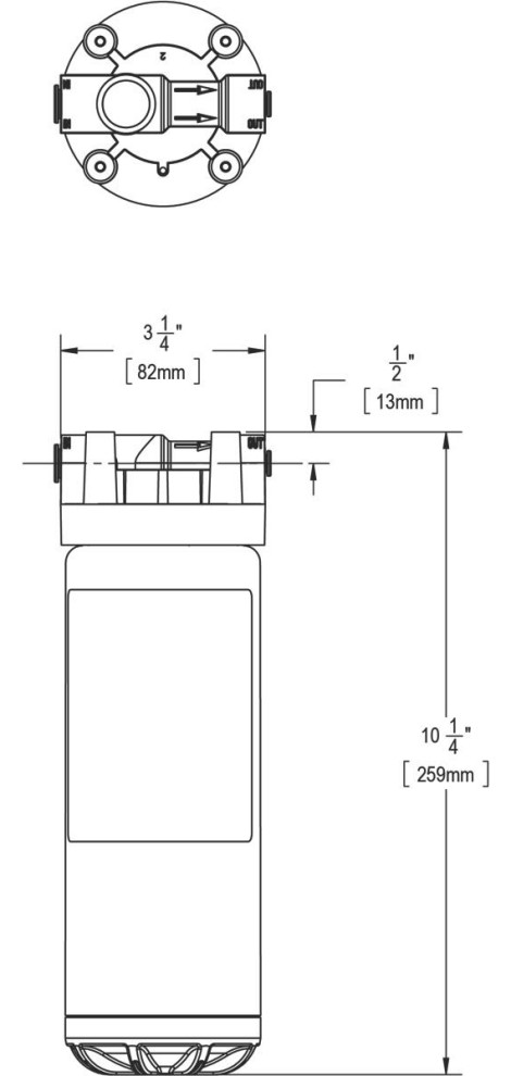 ERF750 WaterSentry Plus Residential Replacement Filter   Water Filtration Systems   by Sink Source  Houzz