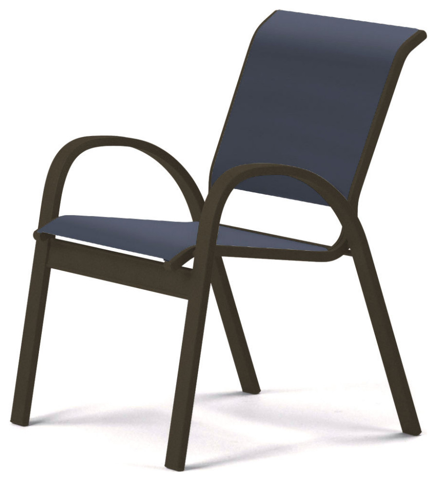 Aruba II Sling Cafe Chair   Contemporary   Armchairs And Accent Chairs   by Telescope Casual Furniture  Houzz