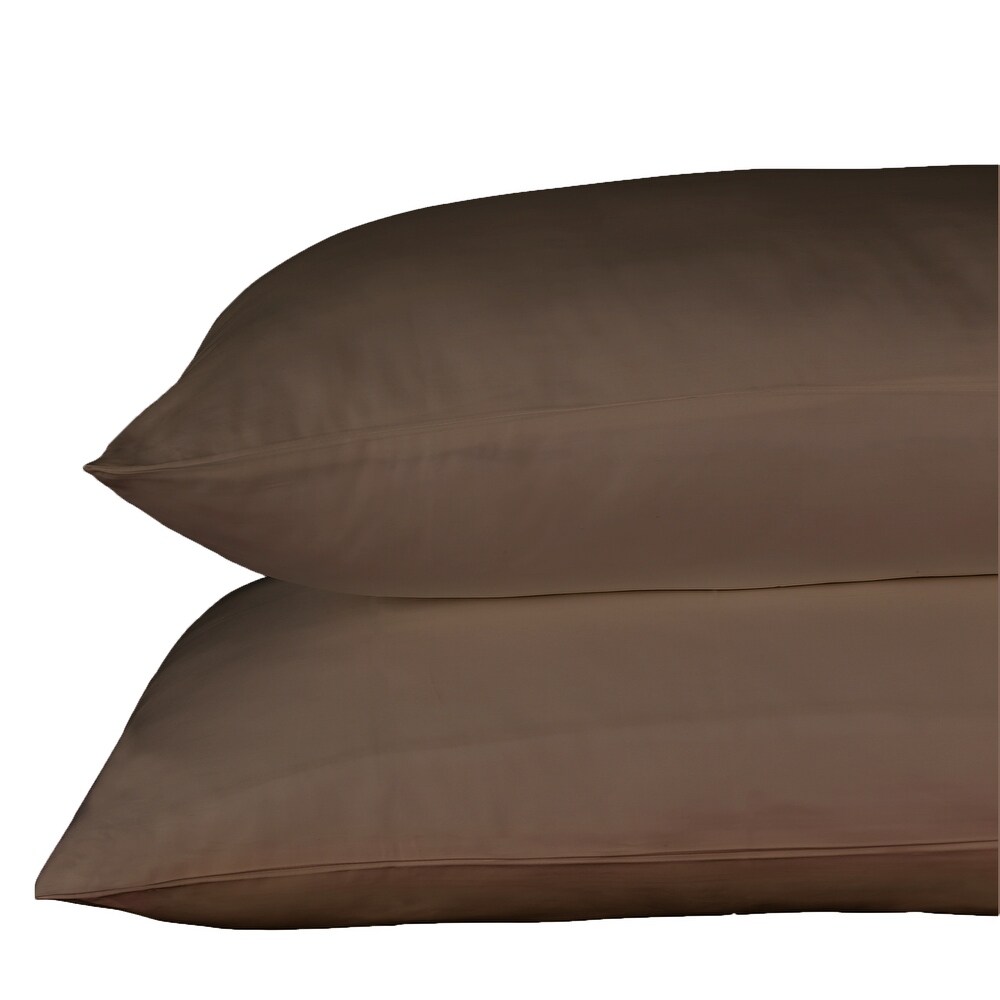 650 TC 100pct Egyptian Cotton Sateen Solid Color Sheet Set
