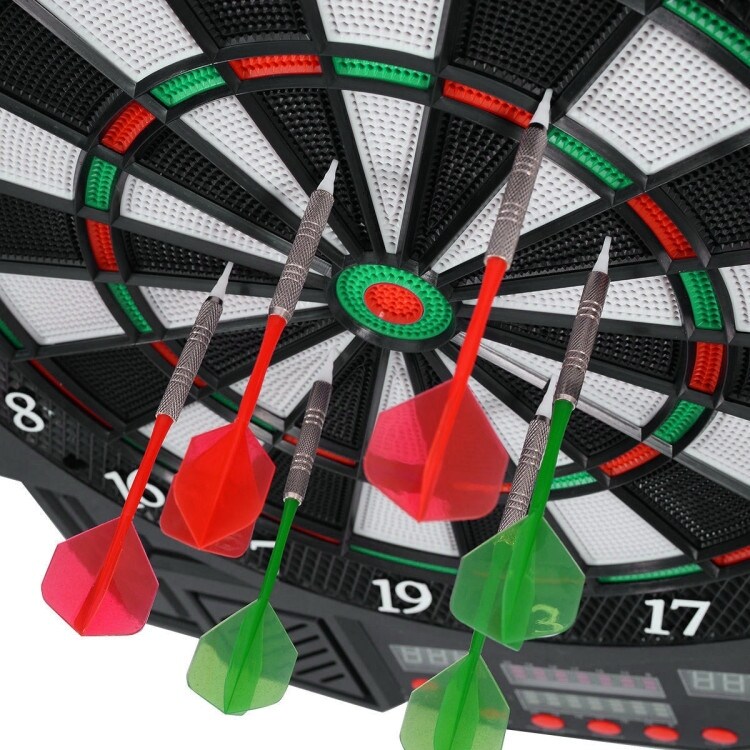 Professional Electronic Dartboard Set with LCD Display   21.5\