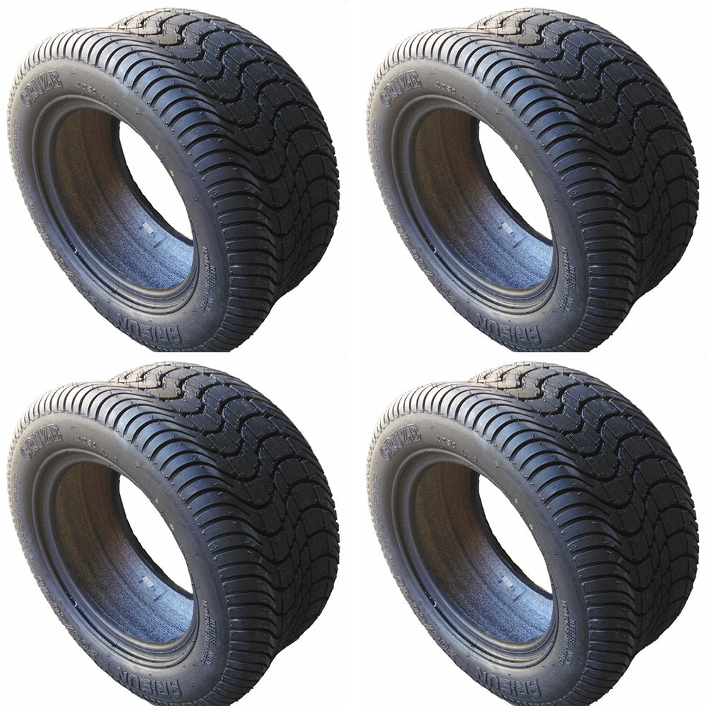 (4) Arisun 205/50-10 DOT Street Tires for EZGO， Club Car， Yamaha Golf Carts