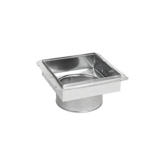 Master Flow 8 in. x 4 in. to 4 in. Ceiling Register Box CRB8X4X4