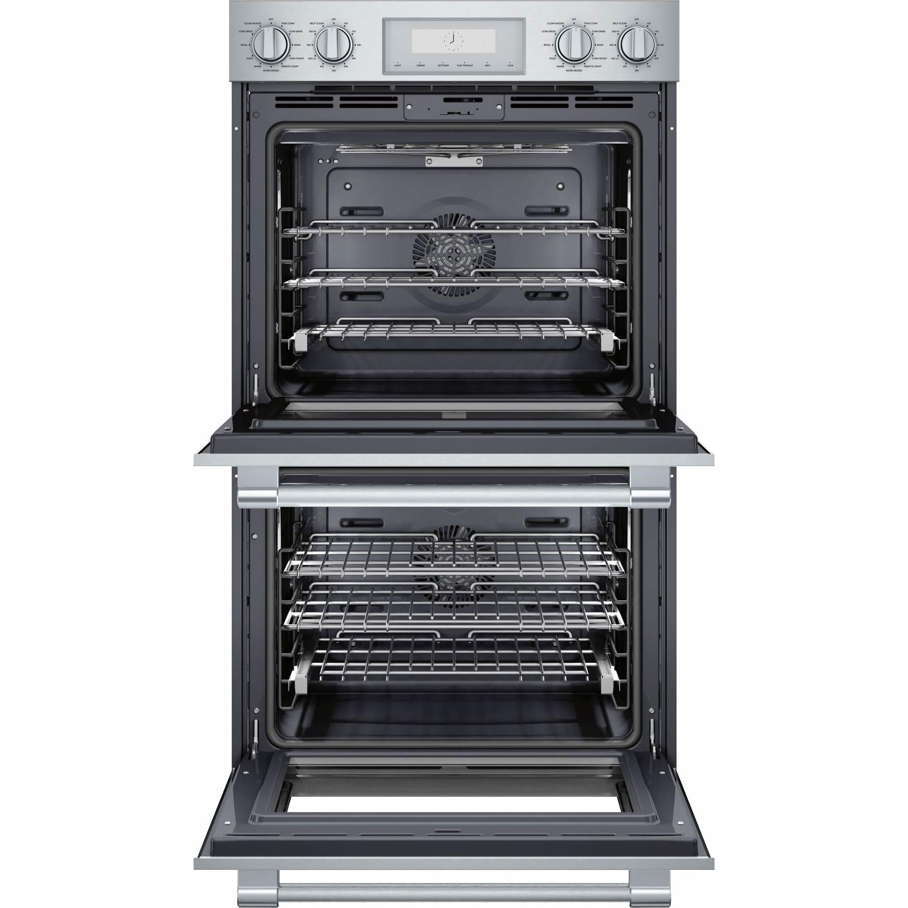 Thermador 30-inch, 9.0 cu.ft. Built-in Double Wall Oven with Convection PO302W