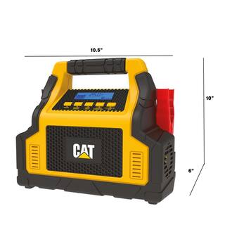 Caterpillar Professional 100 Amp Battery Charger  3 Amp Maintainer CBC100E