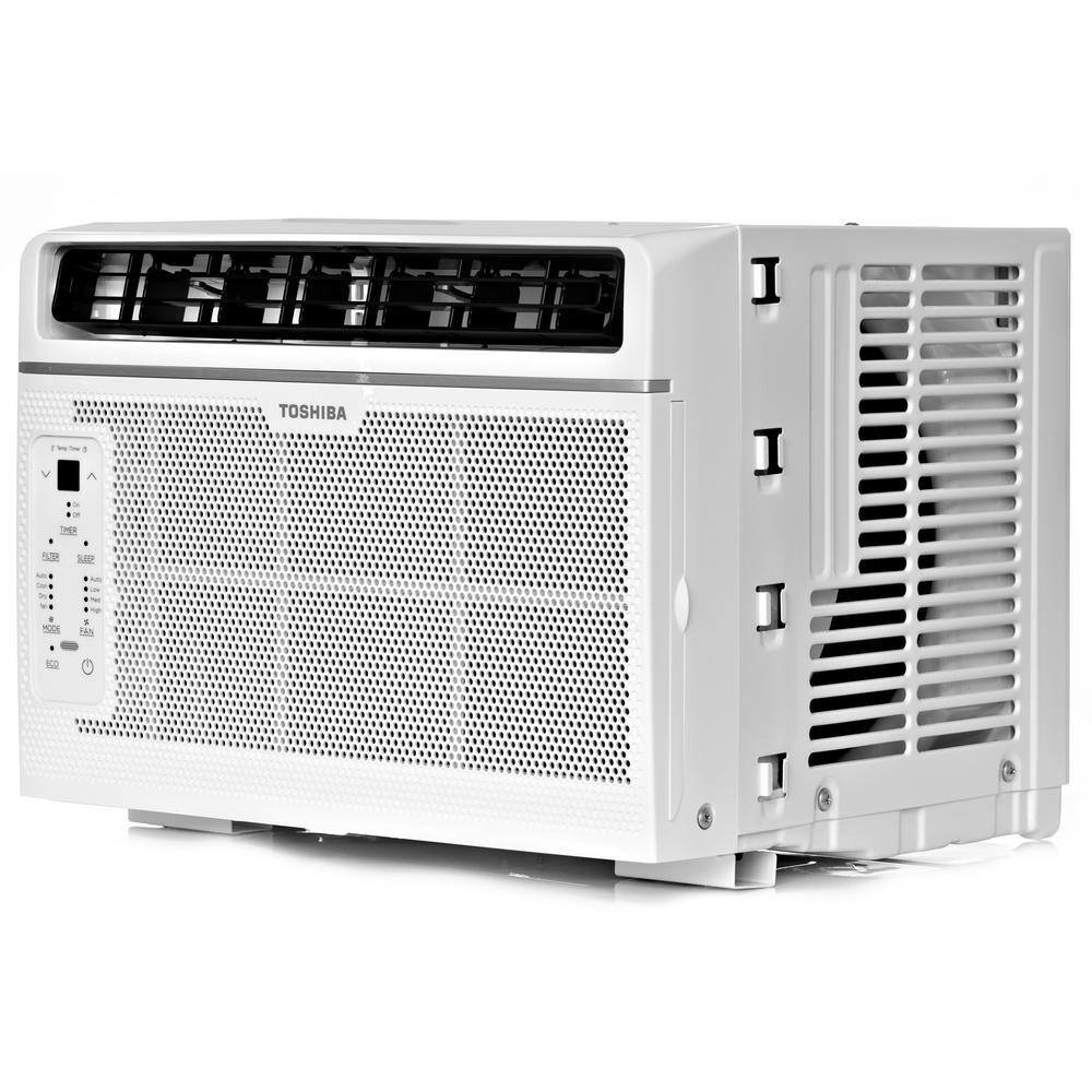 Toshiba 6000 BTU 115-Volt Window Air Conditioner with Remote in White RAC-WK0612CRRU