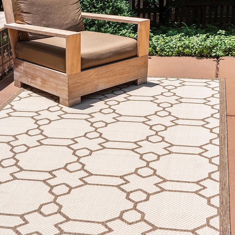 Unique Loom Geometric Indoor Outdoor Area Rug