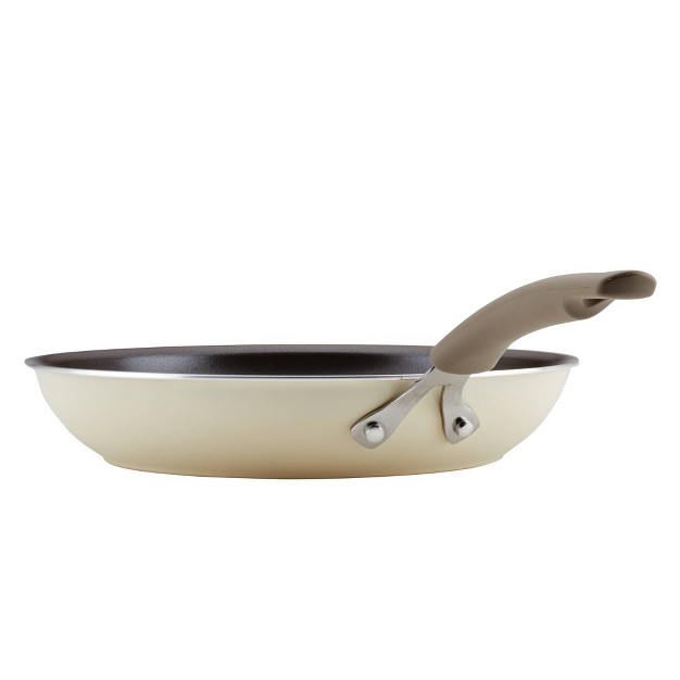 Aluminum Non stick Skillet Almond