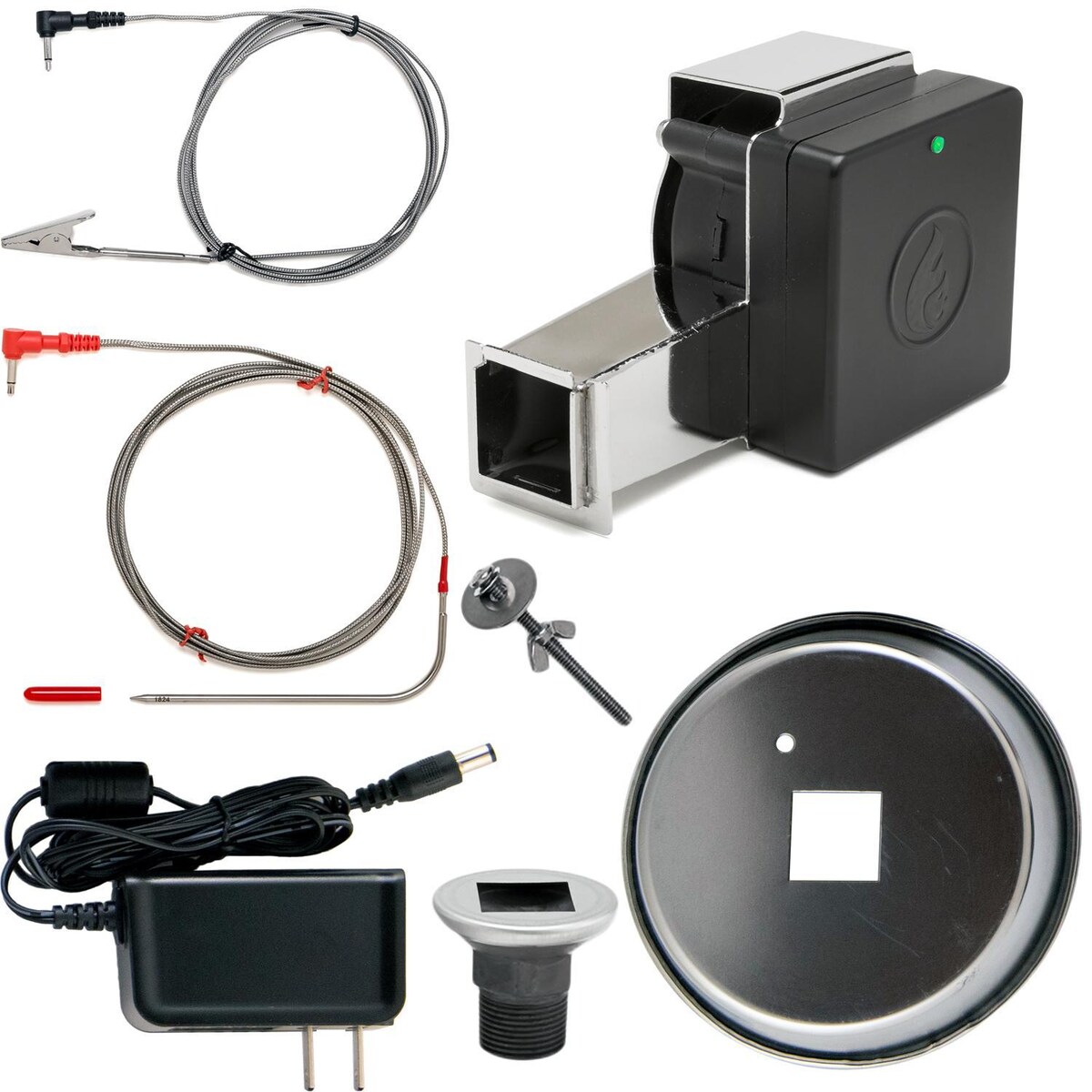 Flame Boss 400 WiFi Smoker Controller W/ Universal Adapter Kit