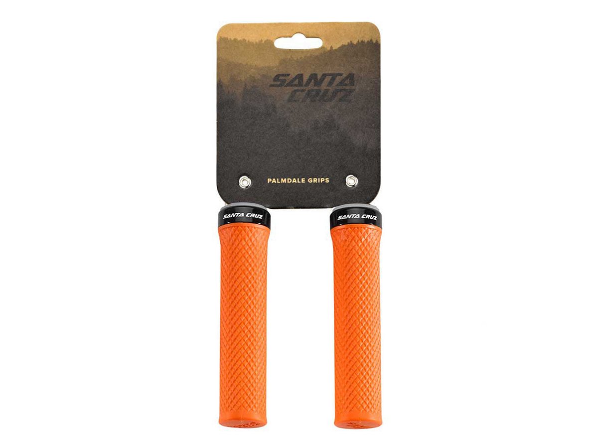 Santa Cruz Palmdale Lock-On Grips - Orange